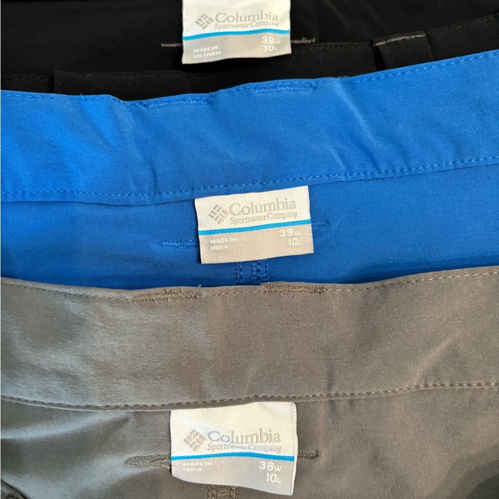 3 pair Men’s Columbia PFG size 38 - Picture 2 of 3
